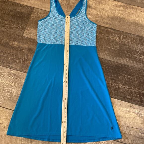 NWOT Smartwool Willow Glacier Blue Merino Wool Dress S - Picture 9 of 13